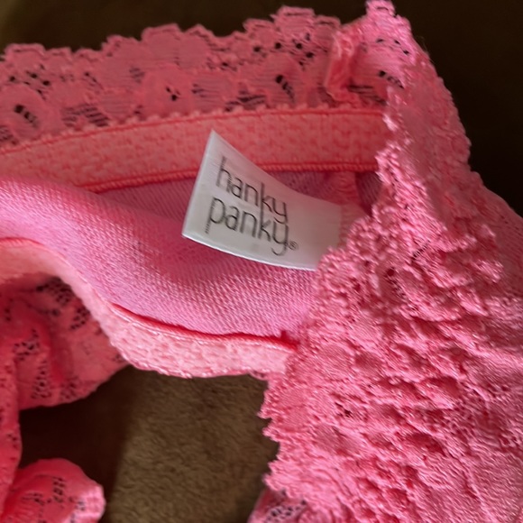 Hanky Panky pink lace bandeau - Picture 3 of 3